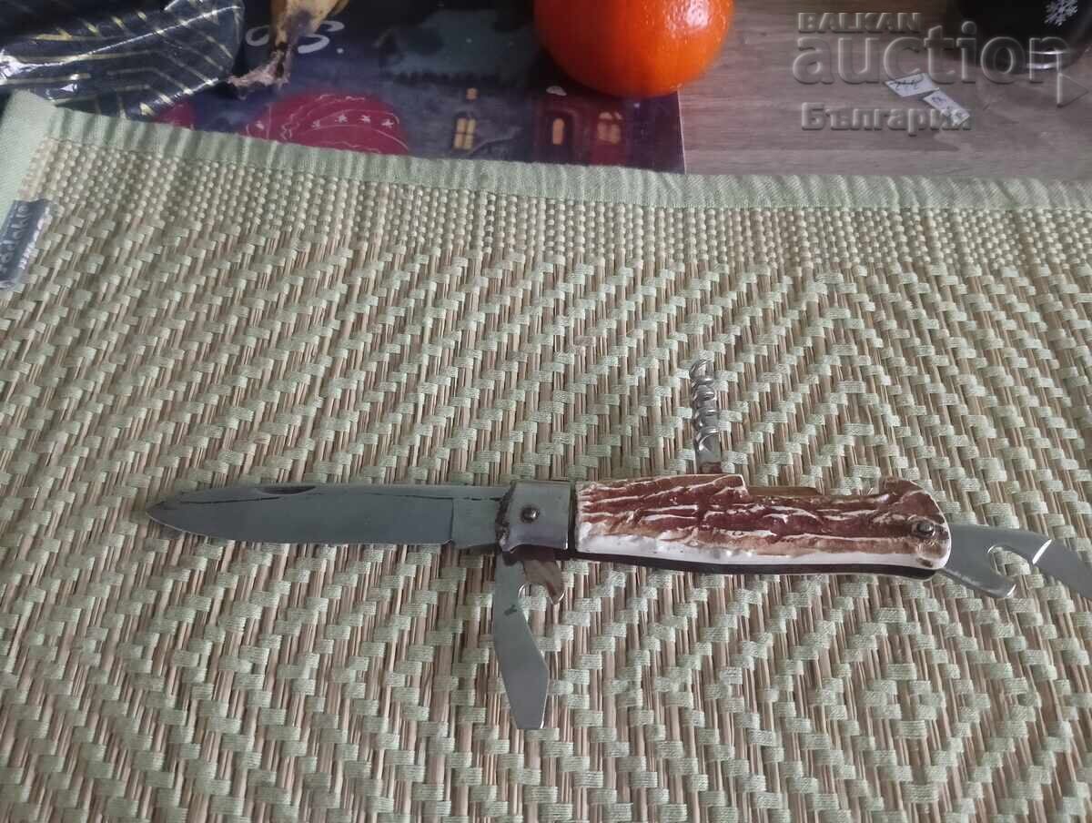 Retro Hunting Pocket Knife "Rostfrei"