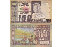 tino37- МАДАГАСКАР - 100 ФРАНКА - 1974г