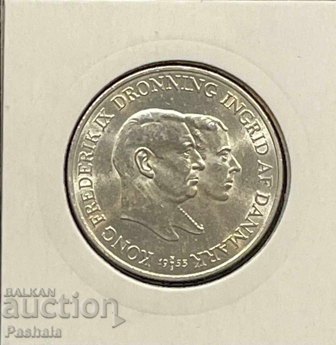 Danemarca 2 coroane 1953 cu preț € 50.00 | 97.79 BGN