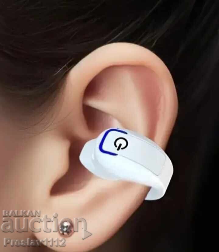 Căști Stereo Wireless Clip Albe