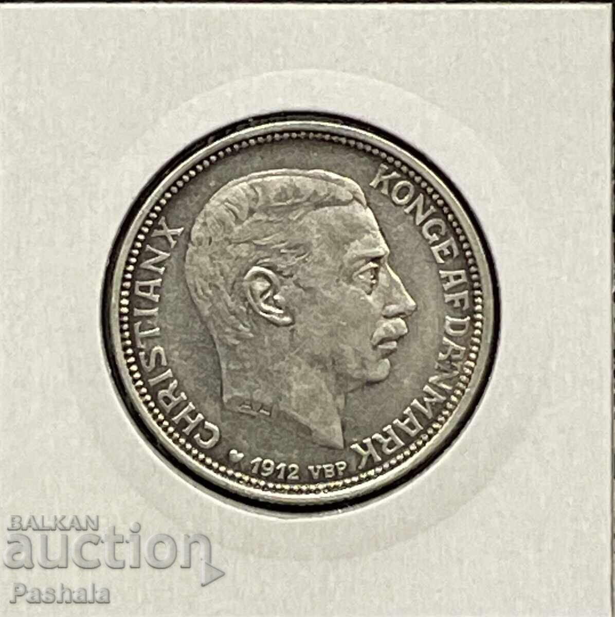 Danemarca 2 coroane 1912 cu preț € 65.00 | 127.13 BGN