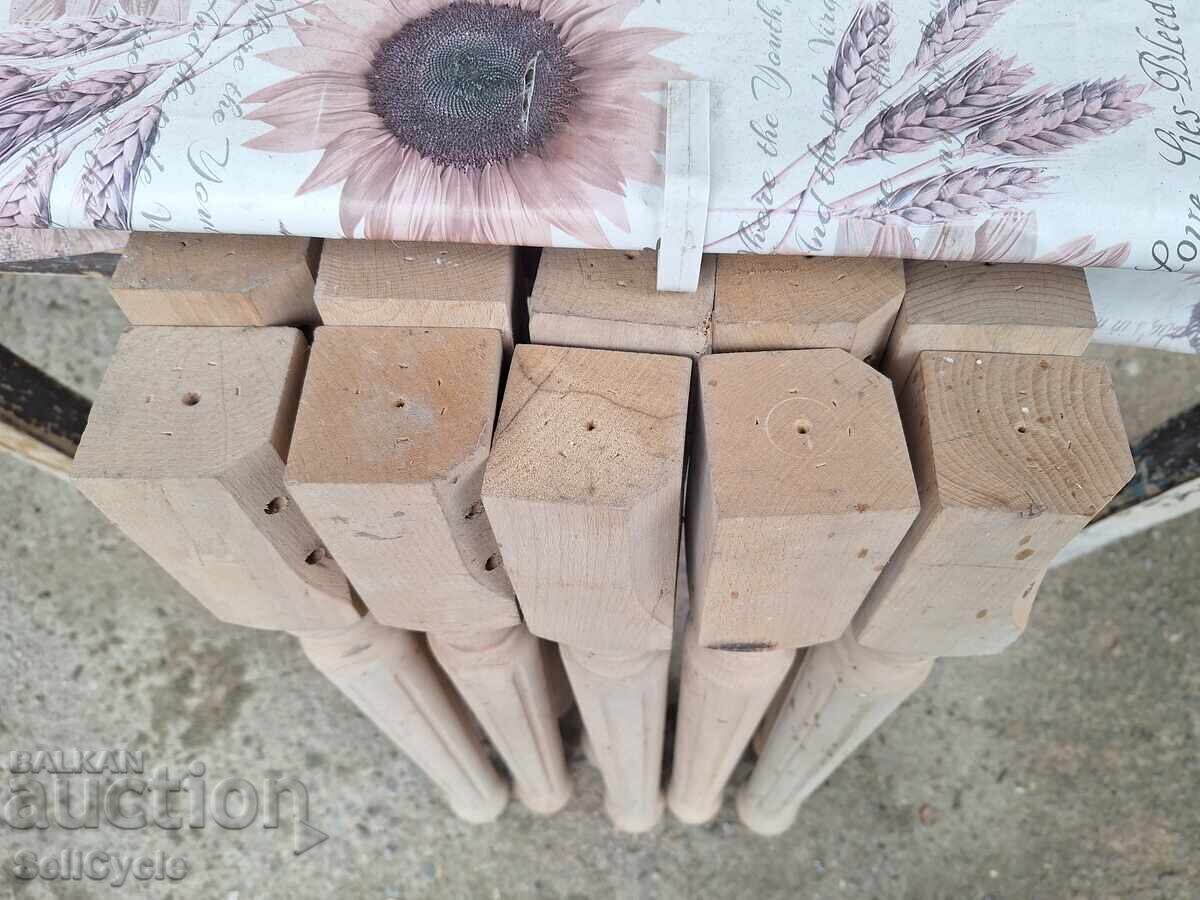 ✅10 ΤΕΜΑΧΙΑ ΤΡΟΧΙΣΜΕΝΑ ΠΟΔΙΑ ΓΙΑ ΤΡΑΠΕΖΙ❗ με τιμή € 30.00 | 58.68 BGN