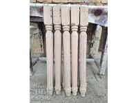 ✅10 BUCĂȚI PICIOARE STRUNJITE PENTRU MASĂ❗