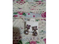 Eleganți cercei argintii - Preț mic Paște