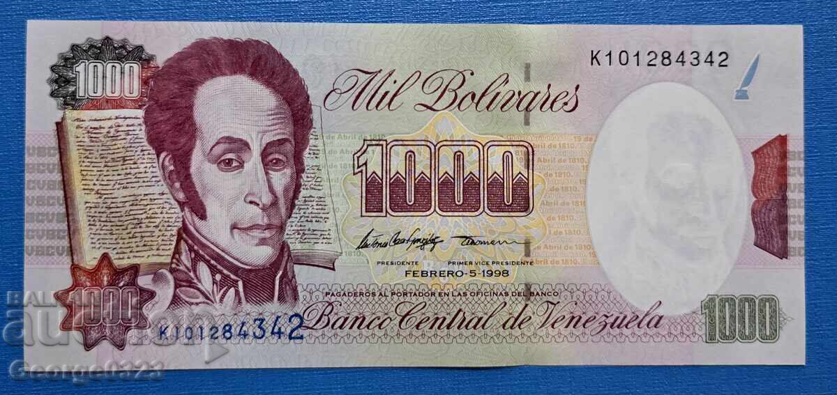 Venezuela 1998 1000 bolivari UNC Noi Venezuela 1998 1000 bolivari UNC Noi