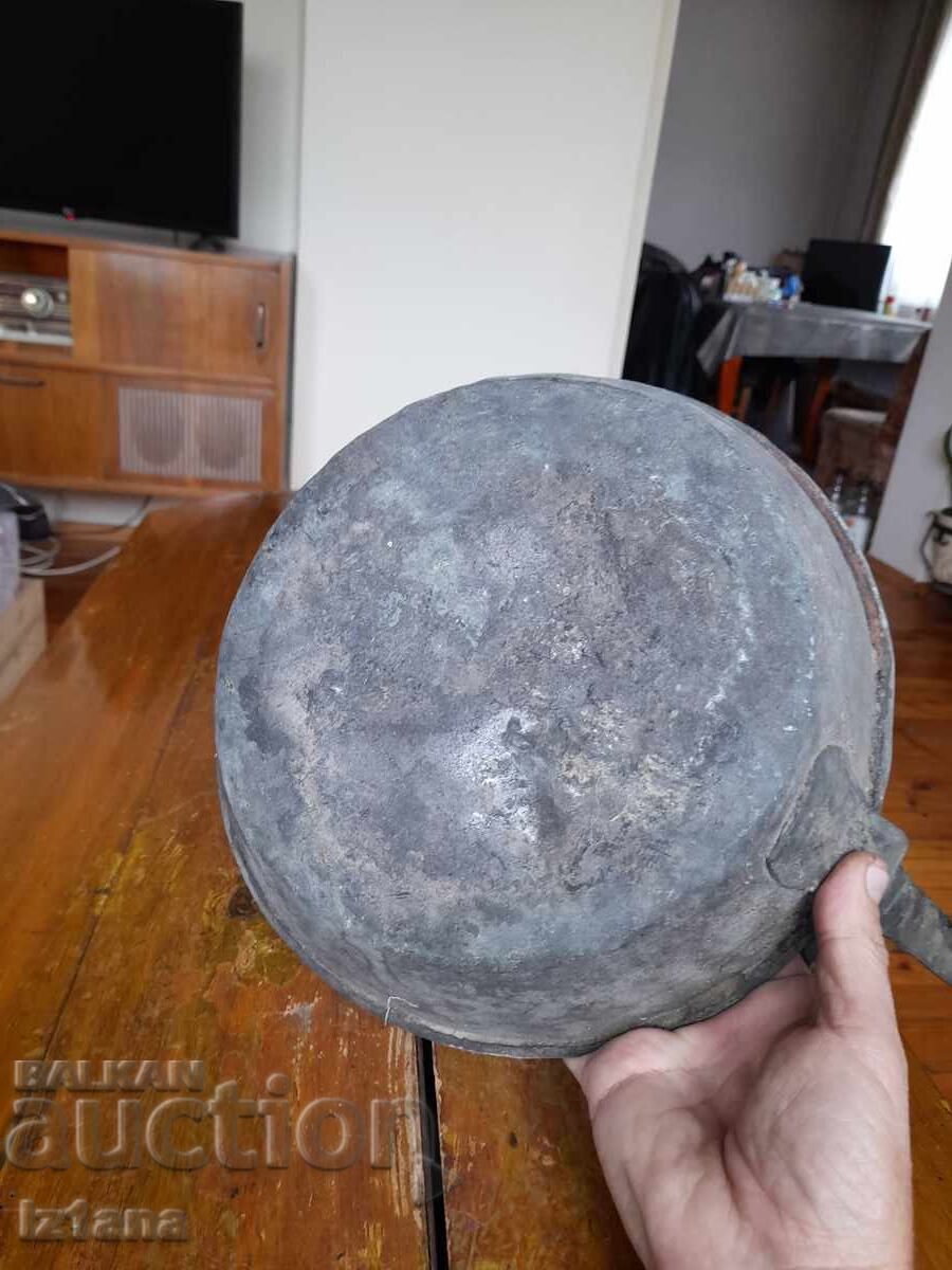 Old copper, brass pan - 5 Old copper, brass pan - 5