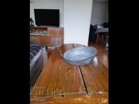 Стар бакърен,меден тиган