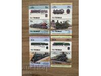 Νιούι/Τουβαλού - 60 γρ. από τη γέννηση της βασίλισσας... (1984) MNH