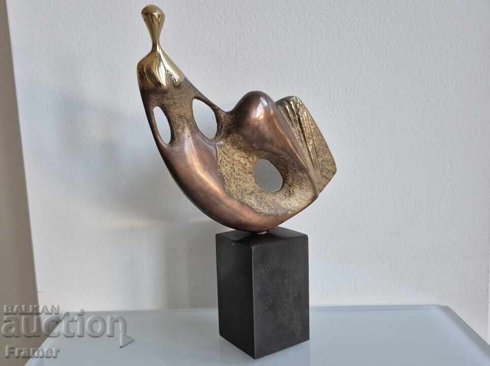 Auction  Beautiful abstract sculpture by Milko Dobrev "Dreaming"