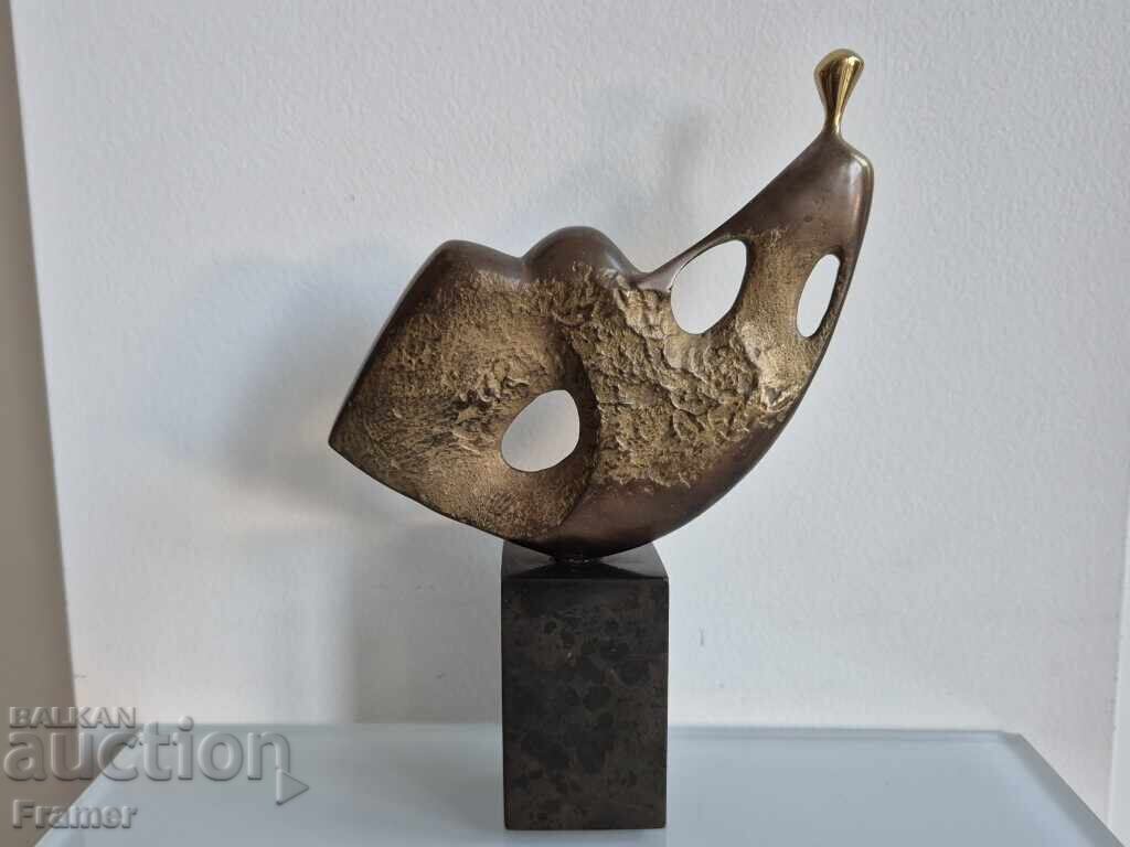 Beautiful abstract sculpture by Milko Dobrev "Dreaming" - 5