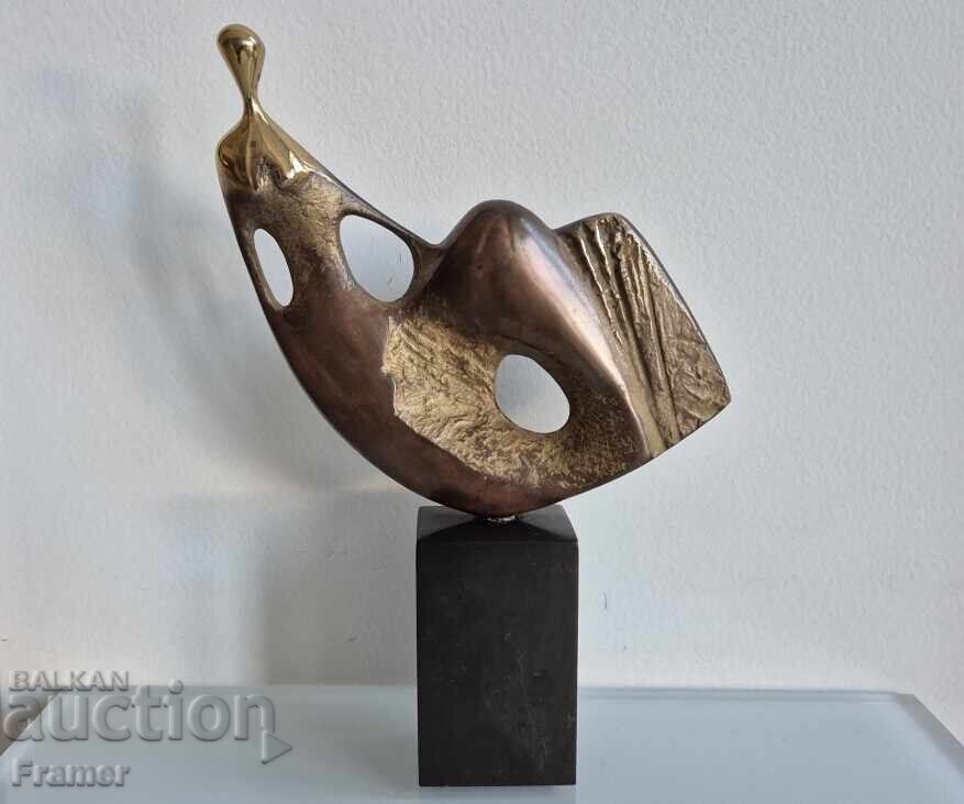 Beautiful abstract sculpture by Milko Dobrev "Dreaming"