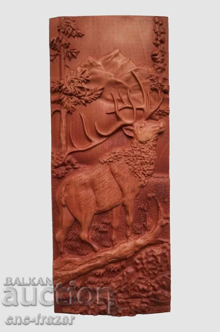 Дърворезба Елен