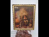 Репродукция на известна картина върху платно!!!