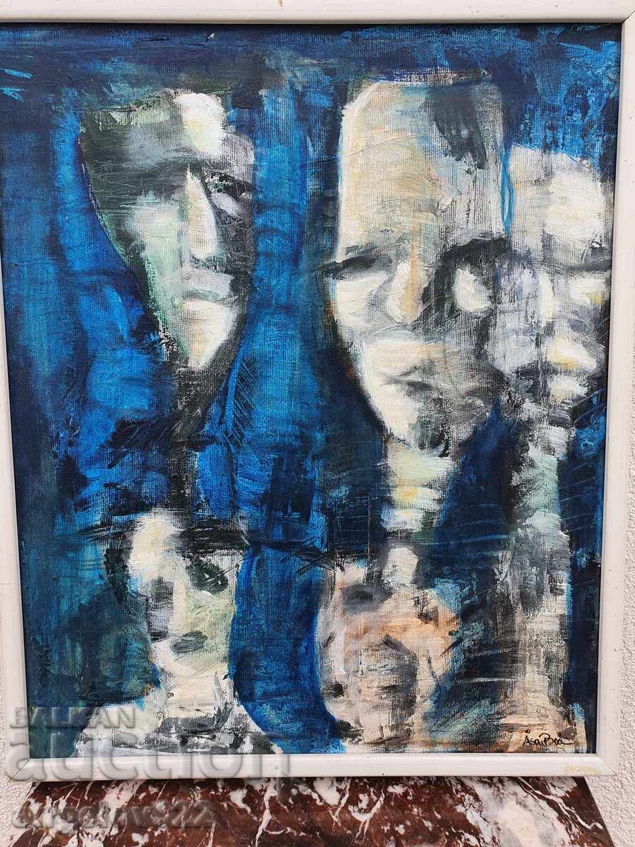 Доставка на Авторска картина с маслени бои върху платно!!!