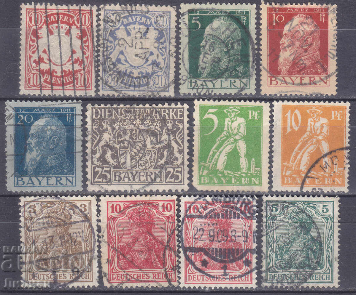 Stamps from 1 Euro Cent