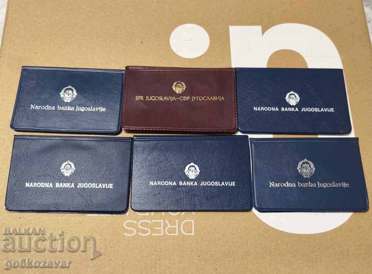 Lot of BANK SETS, YUGOSLAVIA! BRAND NEW! PROUF! UNC! with price € 25.33 | 49.54 BGN