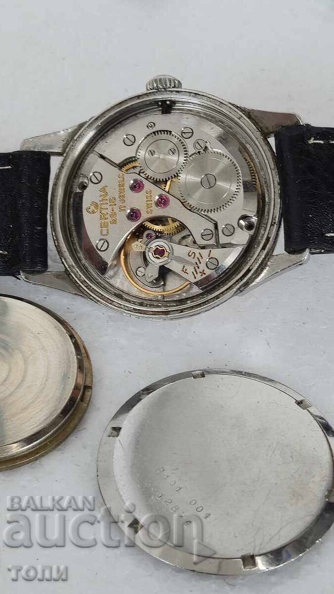 CERTINA SWISS MADE CAL.28-15 RAR FUNCȚIONEAZĂ FĂRĂ GARANȚIE BZC - 5