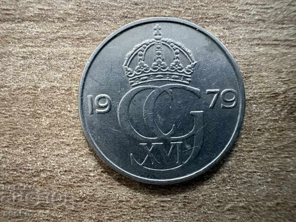 Suedia - 50 öre (1979) cu preț € 0.10 | 0.20 BGN
