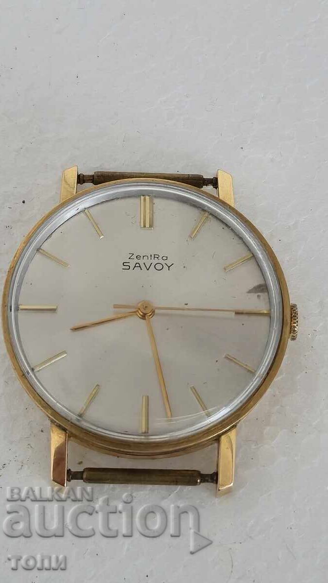 ZENTRA SAVOY SWISS MADE РЯДЪК ПОЗЛАТЕН РАБОТИ БЕЗ ГАРАНЦИЯ с цена € 4.50 | 8.80 лв.