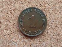 Germany, 1 Pfennig 1906