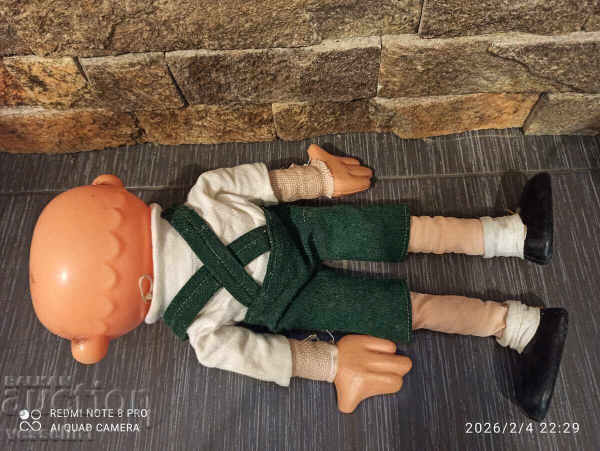 Аукцион Тримата глупаци Доньо Донев стара кукла 1брой