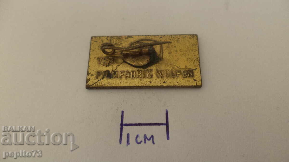 значка ORWO,ГДР за филмови ленти - 5