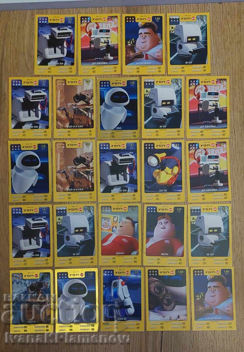 Carduri pentru colecționari 24 piese