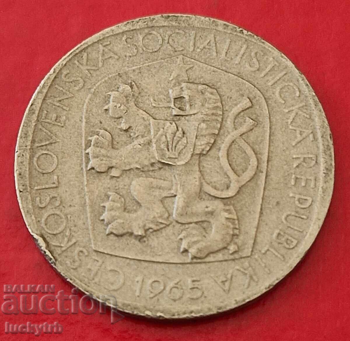 3 coroane 1965 - Cehoslovacia cu preț € 0.60 | 1.17 BGN 3 coroane 1965 - Cehoslovacia cu preț € 0.60 | 1.17 BGN