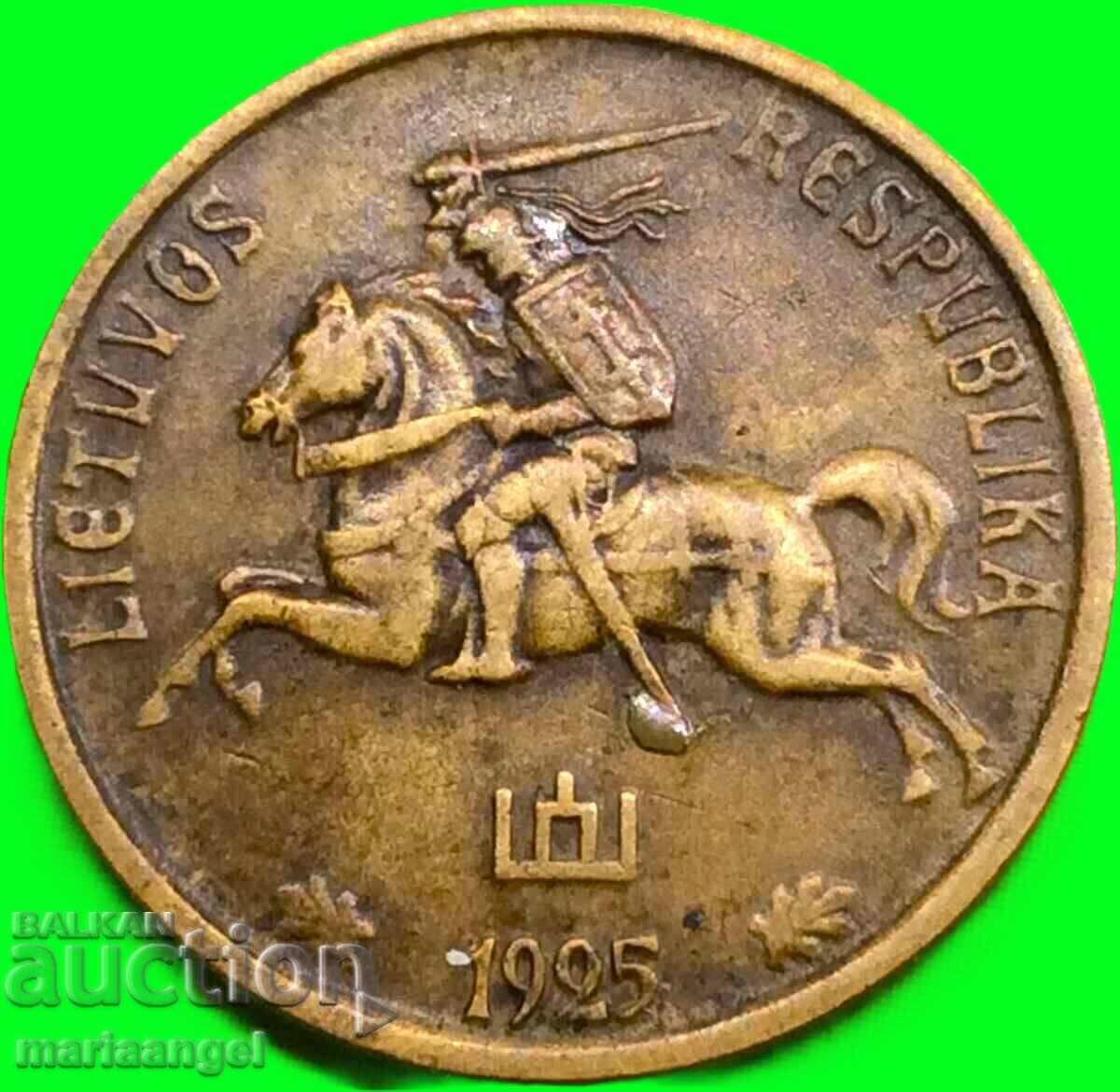 5 cenți 1925 Lituania 5 centai - 7 5 cenți 1925 Lituania 5 centai - 7