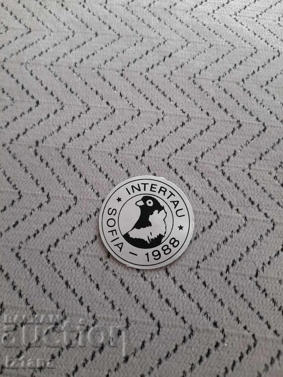 Autocolant vechi Intertau