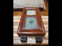 Old American Wall Clock Brass Clocks