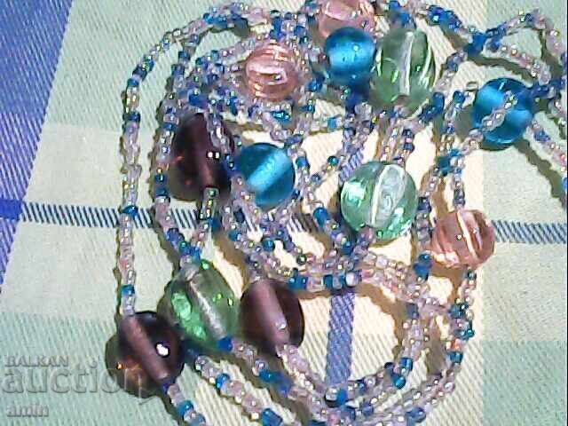 2 buc coliere vechi din mărgele Murano și pietre naturale - 5 2 buc coliere vechi din mărgele Murano și pietre naturale - 5