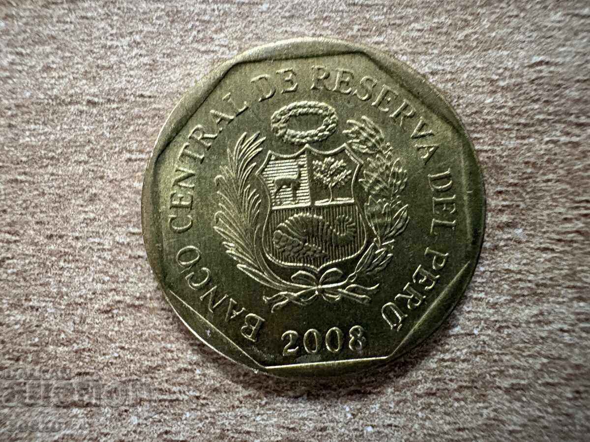 Peru - 10 centimos (2008) cu preț € 0.15 | 0.29 BGN