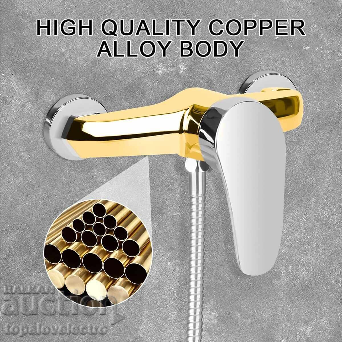 Παράδοση ΚΑΙΝΟΥΡΙΟ! Μπαταρία ντους – επιτοίχια, μονού μοχλού, χρώμιο, G 1/2