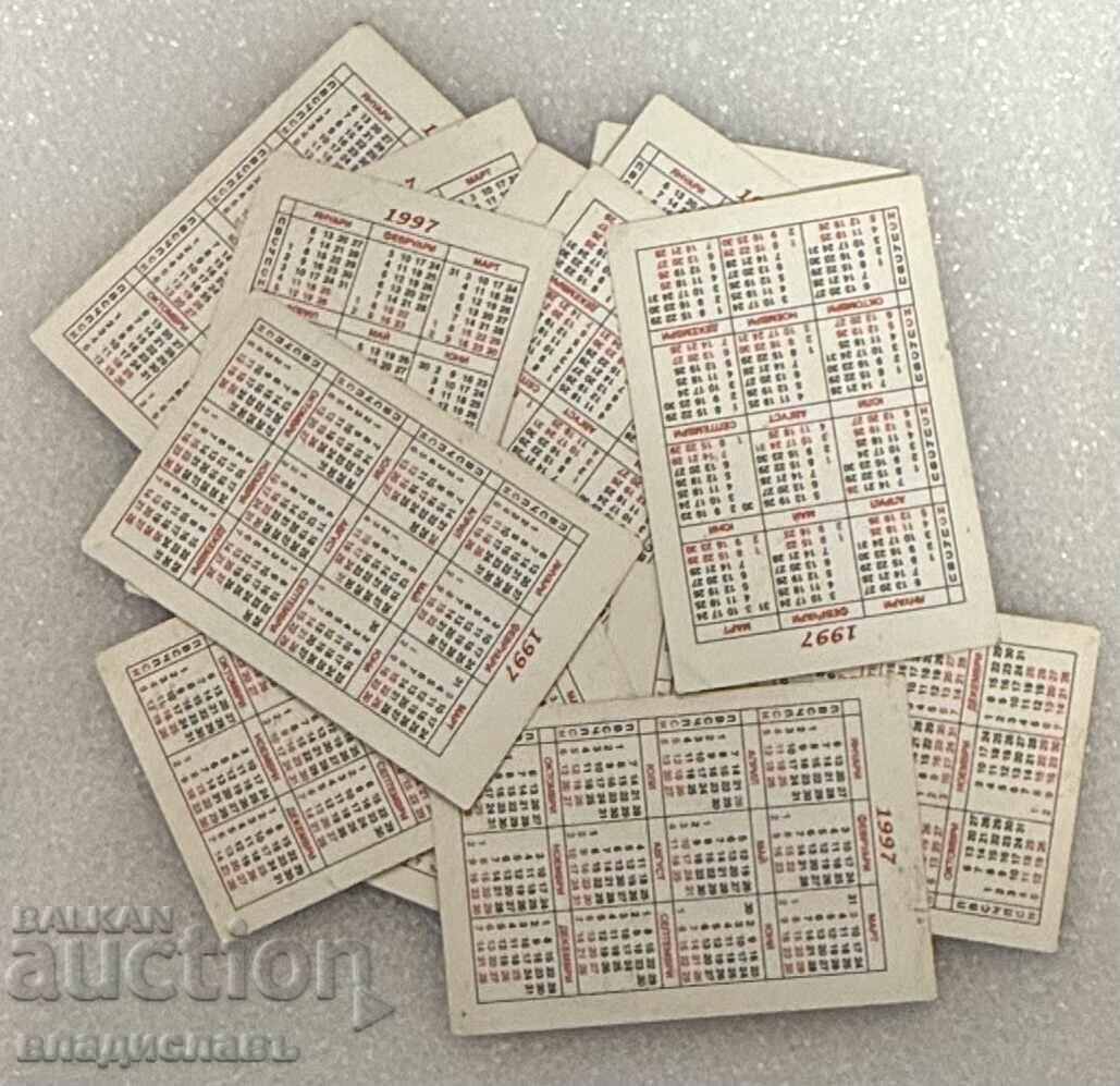 Calendaruțe CSKA calendar 1997 cu preț € 42.00 | 82.15 BGN Calendaruțe CSKA calendar 1997 cu preț € 42.00 | 82.15 BGN