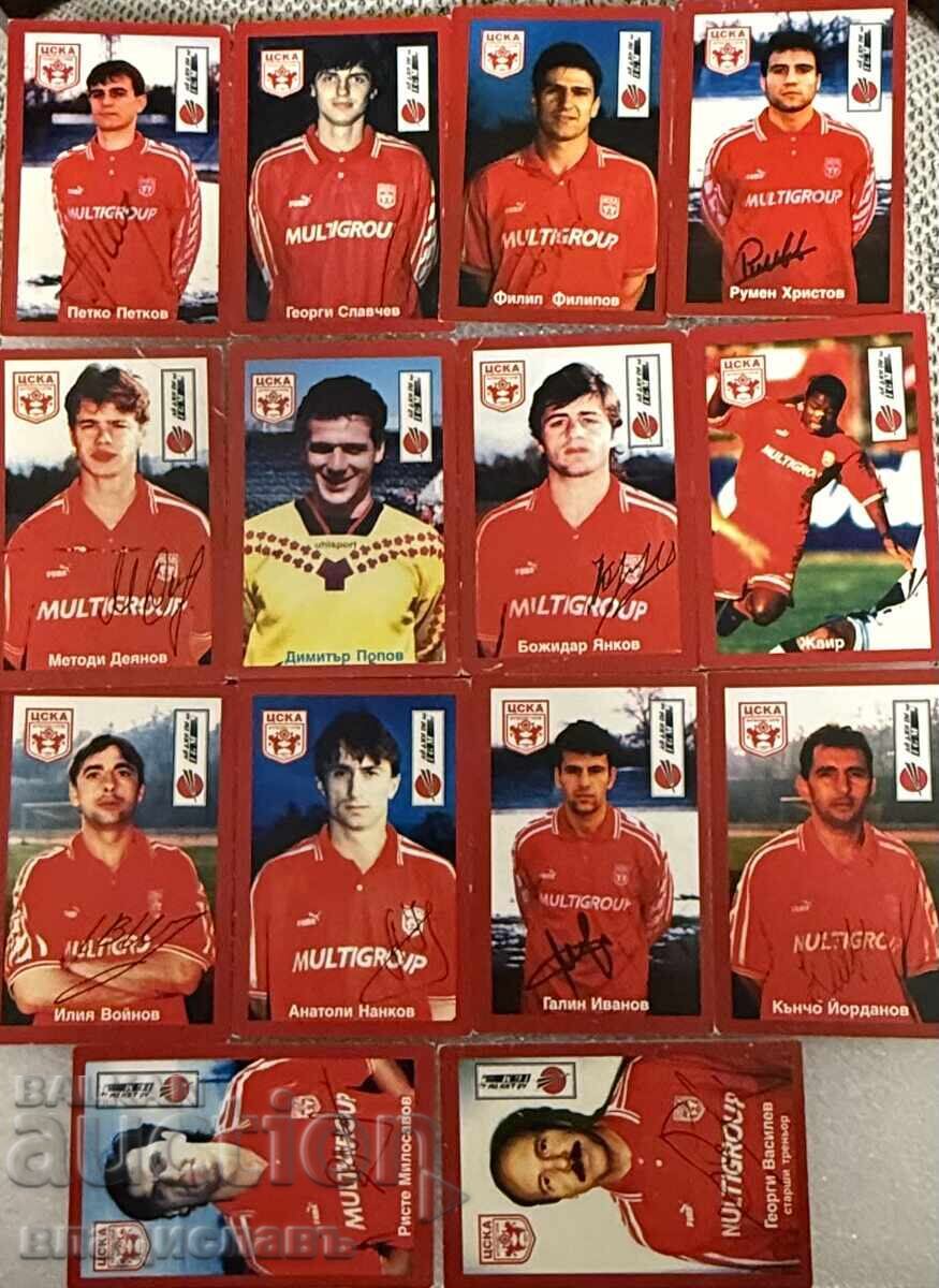 Calendaruțe CSKA calendar 1997 Calendaruțe CSKA calendar 1997