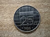 Olanda - 25 cenți (1983)