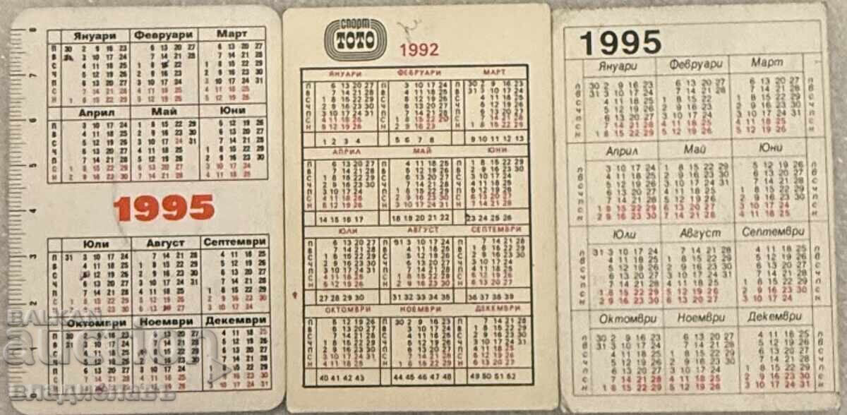 Calendaruțe cu Bobby Mihaylov, Hristo Stoichkov, Petar Hubchev cu preț € 6.00 | 11.74 BGN