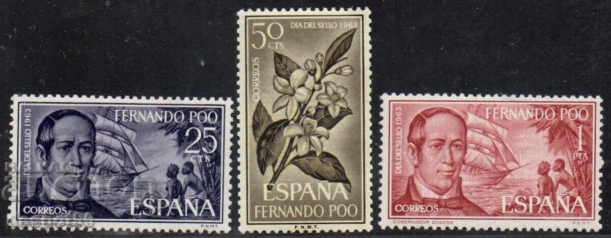 1964. Φερνάντο Πο (ισπ). Ημέρα της γραμματόσημου