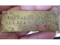 Breast badge, badge CUBA