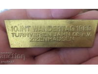 Chest badge, tourist, Germany