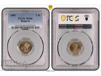 2 Stotinki 1999 MS66