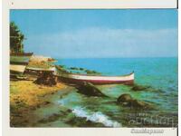 Bulgaria postcard, Byala, Varna region, by the seaside