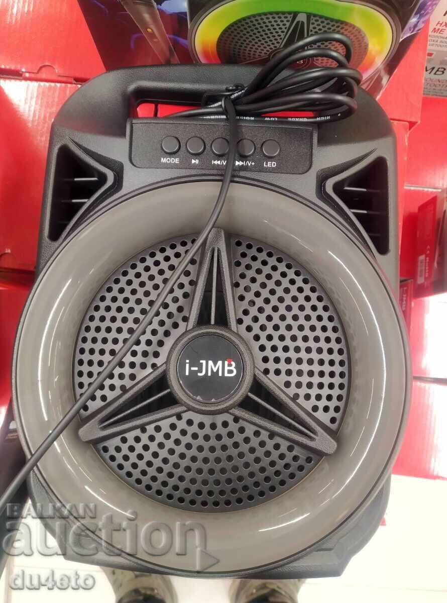 Boxă karaoke Bluetooth fără fir cu microfon și LED 8W 18 - 7