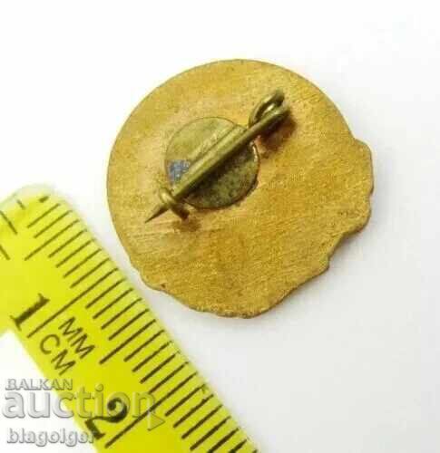 Football badge - Sportclub KHTI - DSO Burevestnik - 1960 - Enamel with price € 10.50 | 20.54 BGN