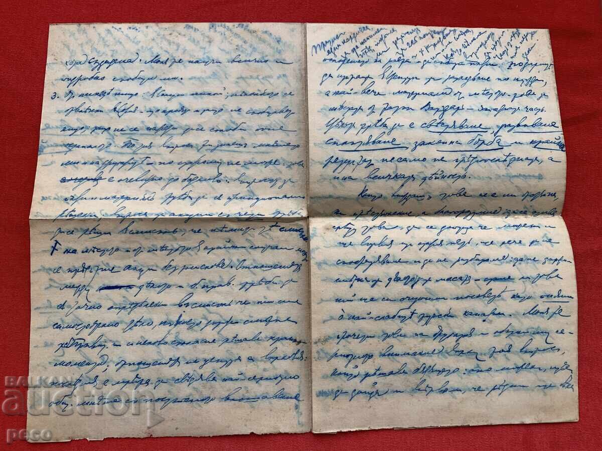 Delivery of Letter to Dr. Vladimir Rumenov 1901