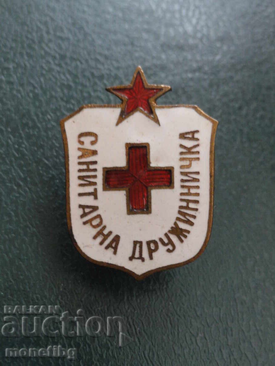 Auction  Badge "Sanitary Squad Member"