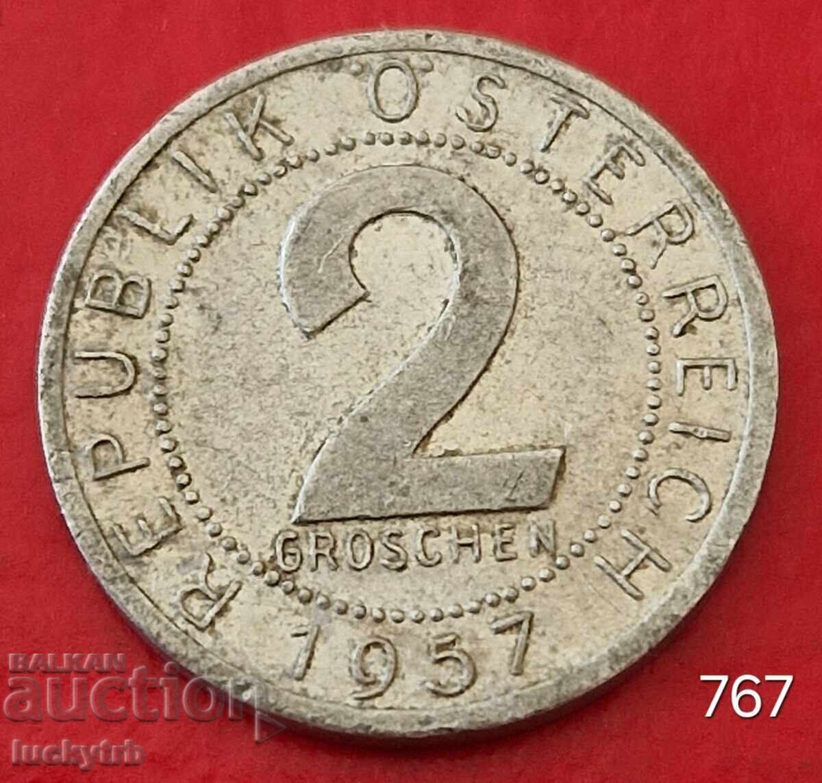 2 Groși 1957 - Austria