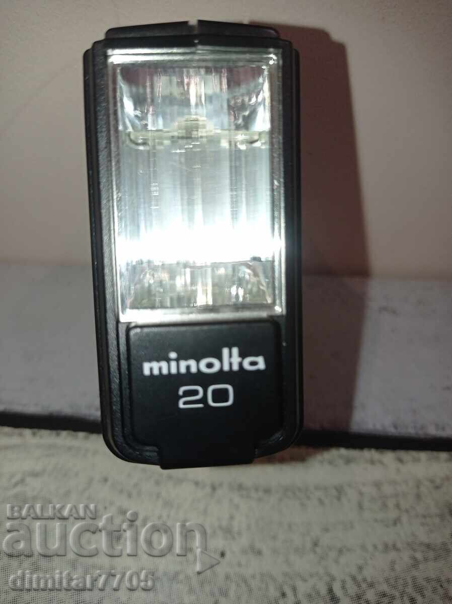 Fotografie bliț Minolta 20