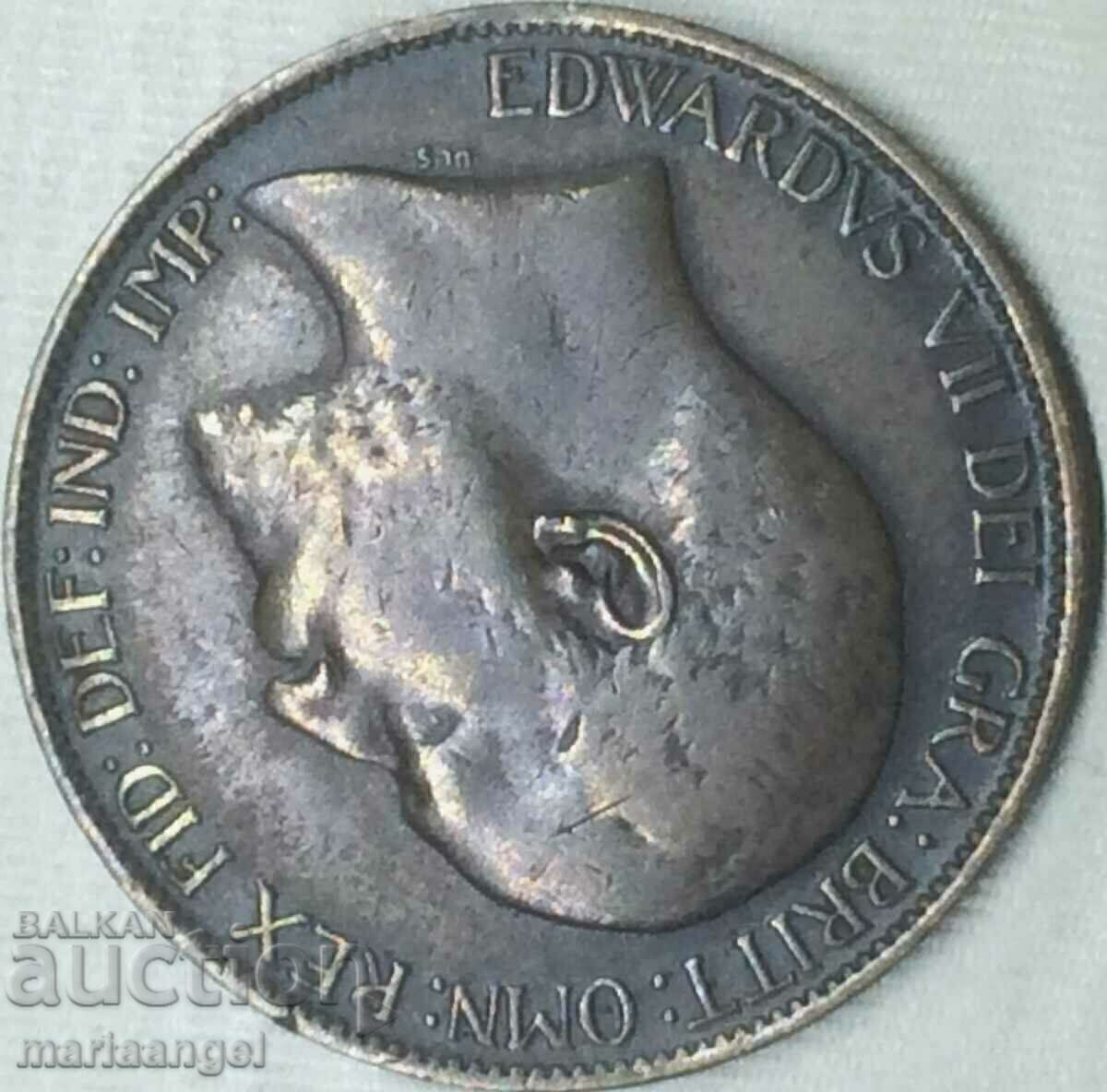 Μεγάλη Βρετανία 1/2 πένα 1909 - 5